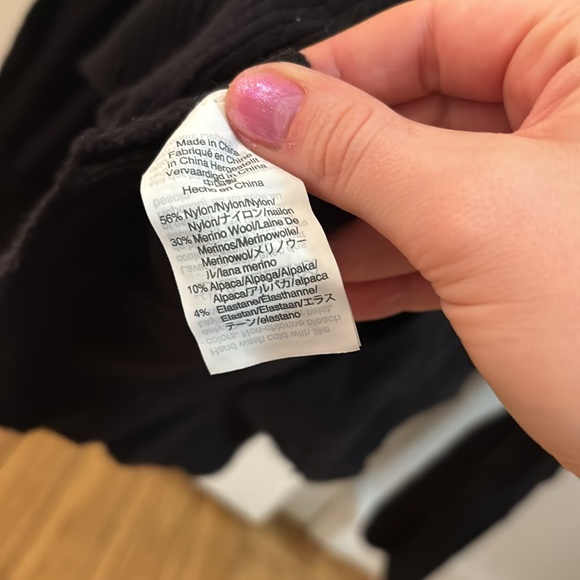 J. Crew black wool blend turtleneck sweater - Picture 5 of 8